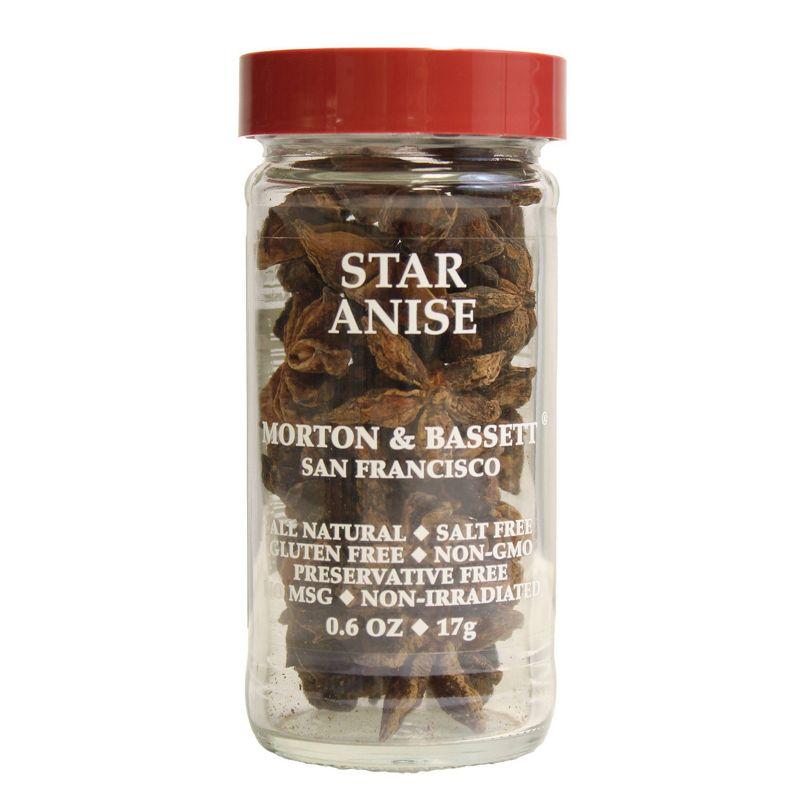 Morton & Bassett Whole Kosher Star Anise - 0.6 oz