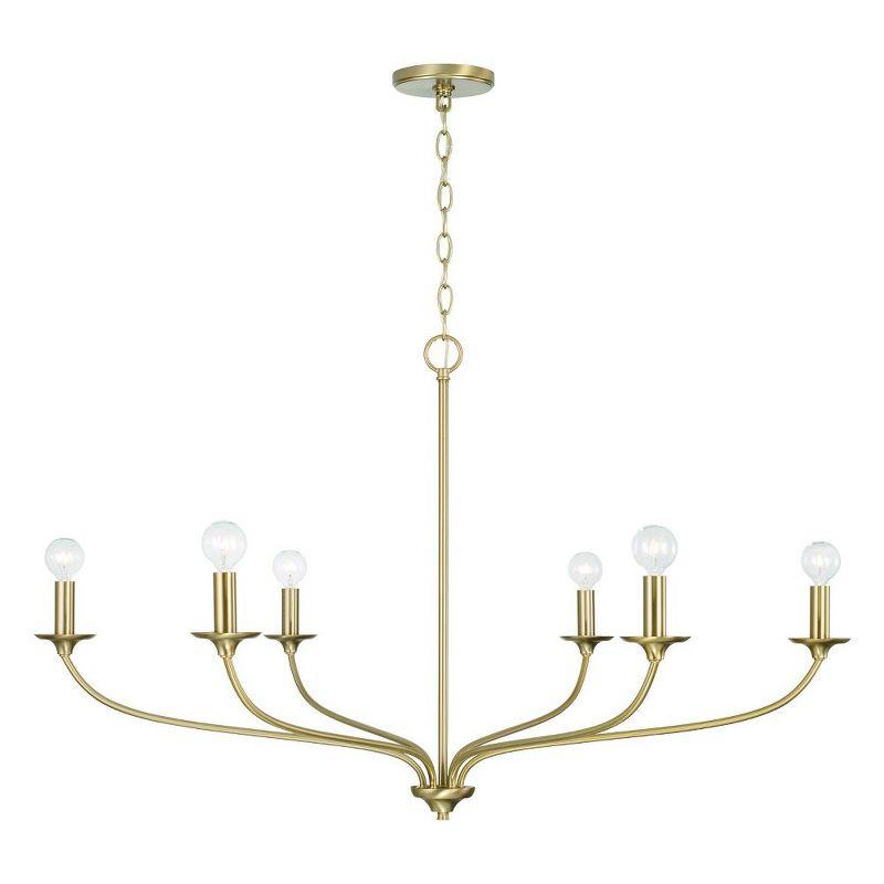 6 - Light Dimmable Classic / Traditional Chandelier