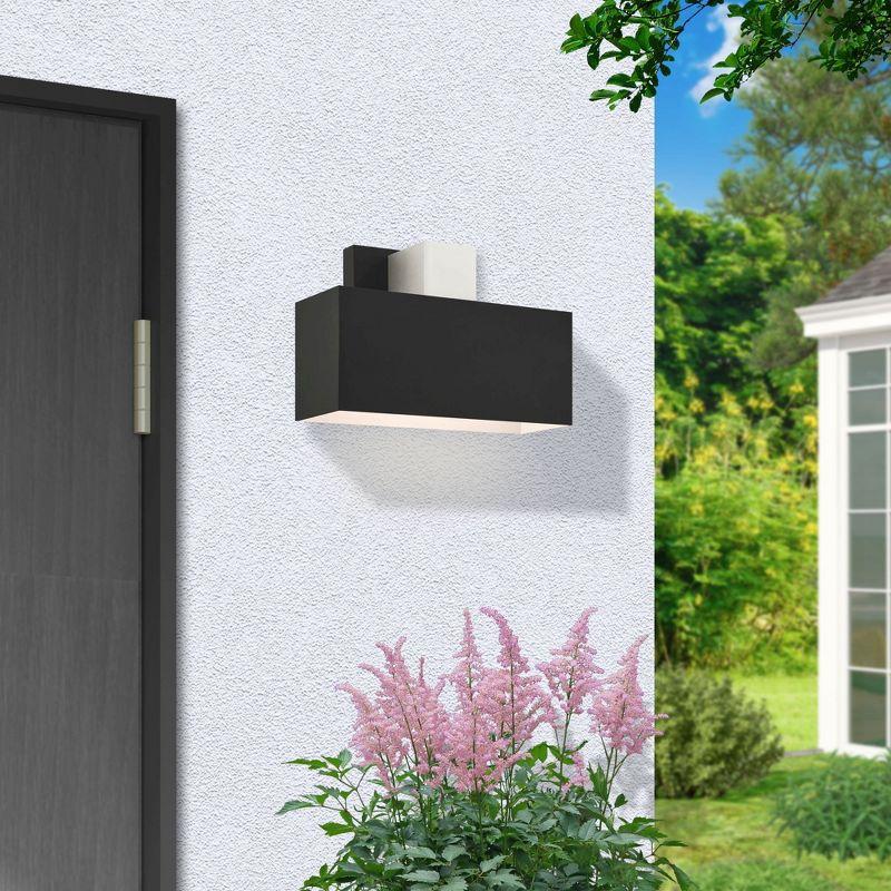 Livex Lighting Lynx 1 - Light Wall Light in  Black