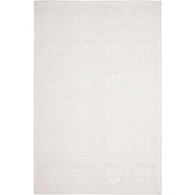 Martha Stewart Rugs Martha Stewart Hand Knotted Linen Floral Rug