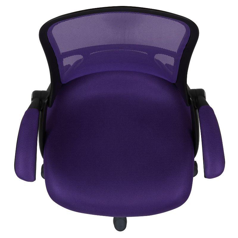 Flash Furniture Cappello High-Back Mesh Swivel Ergonomic Office Chair with Flip-Up Arms