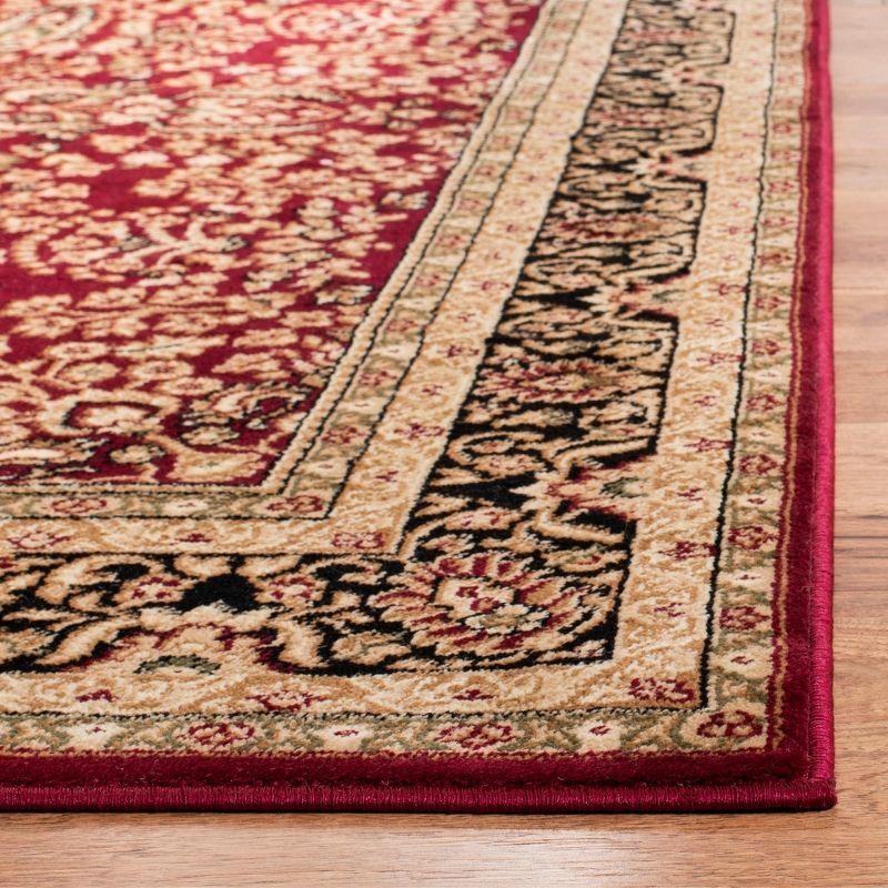 Lyndhurst LNH214 Power Loomed Area Rug - Red/Black - 4'x6' - Safavieh.