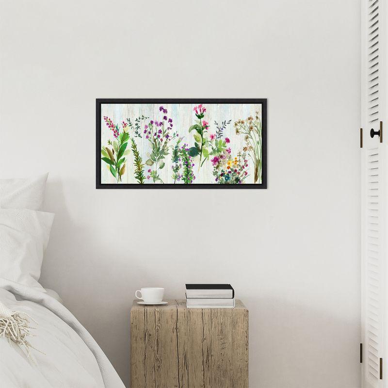 Amanti Art Forest Treasure (Flowers) by Asia Jensen Canvas Wall Art Print Framed 27 x 14-in.