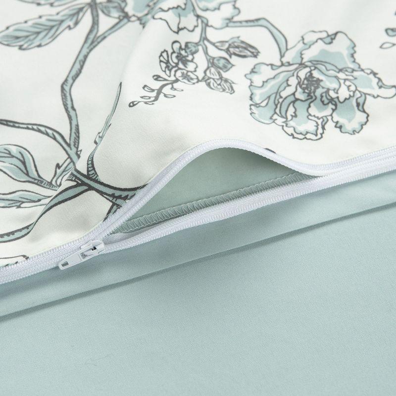 Chanasya Microfiber Reversible 3 Piece Duvet Cover Set