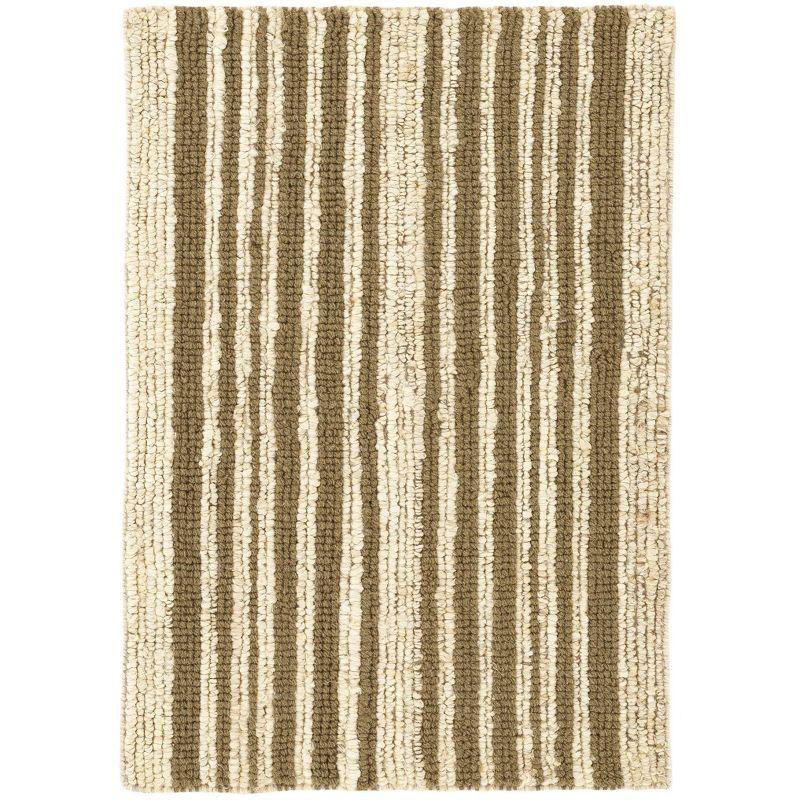 Dash and Albert Rugs Calder Stripe Kelp Handwoven Jute Rug