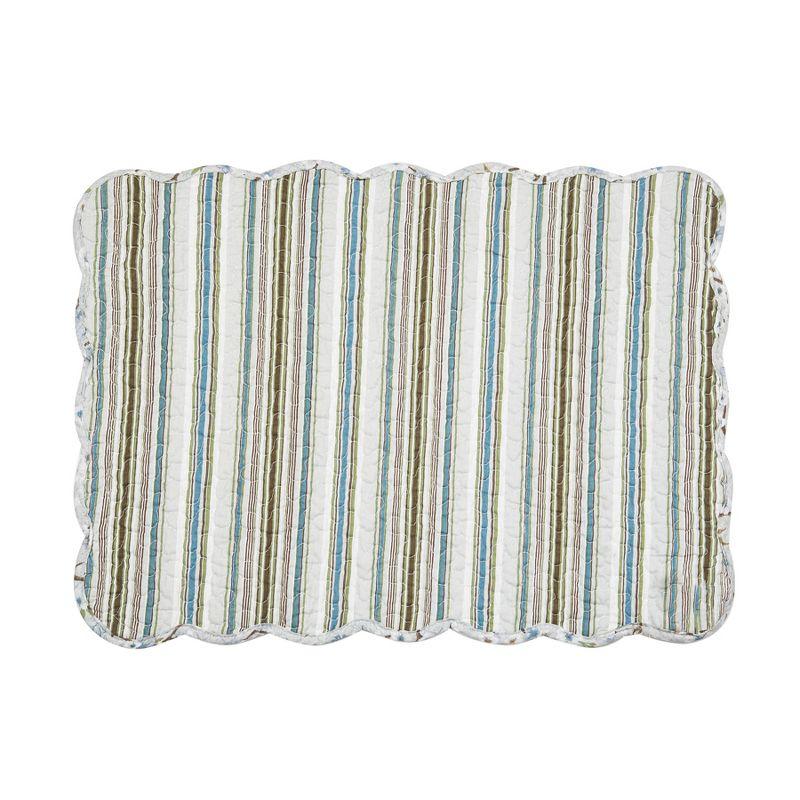 C&F Home Cotton Machine Washable Reversible Placemats