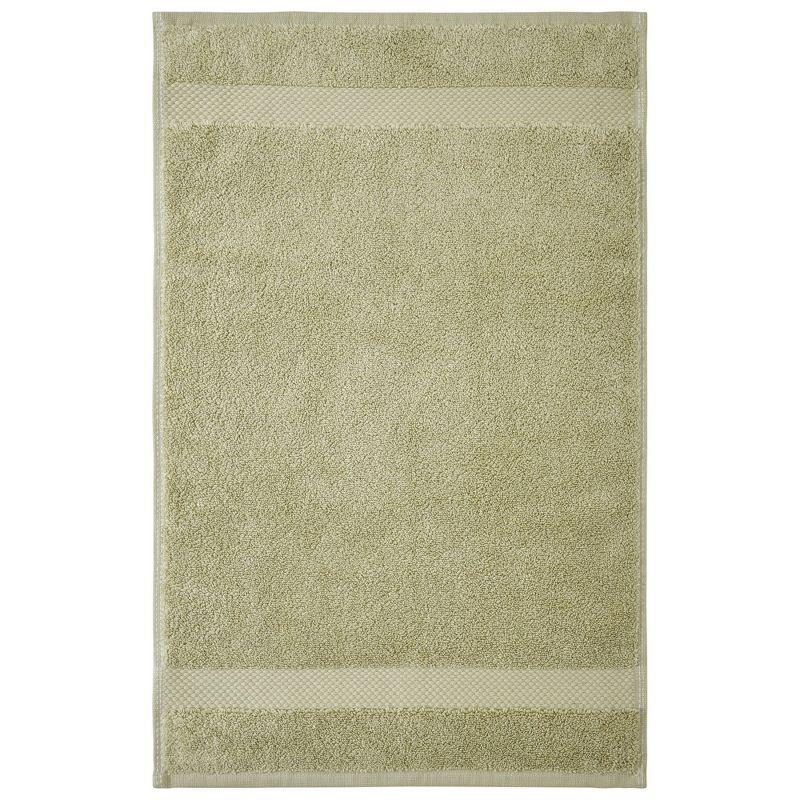 Better Trends 100% Cotton Hand Towel, Pack of 3 (16x26 Inches) Quicker to Dry, Lighter Weight, Super Soft and Absorbent, Sage