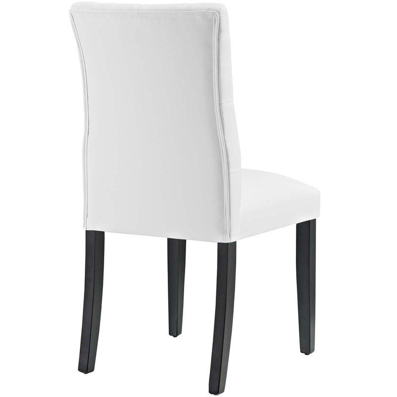 Modway Duchess Button Tufted Vegan Leather Dining Chair