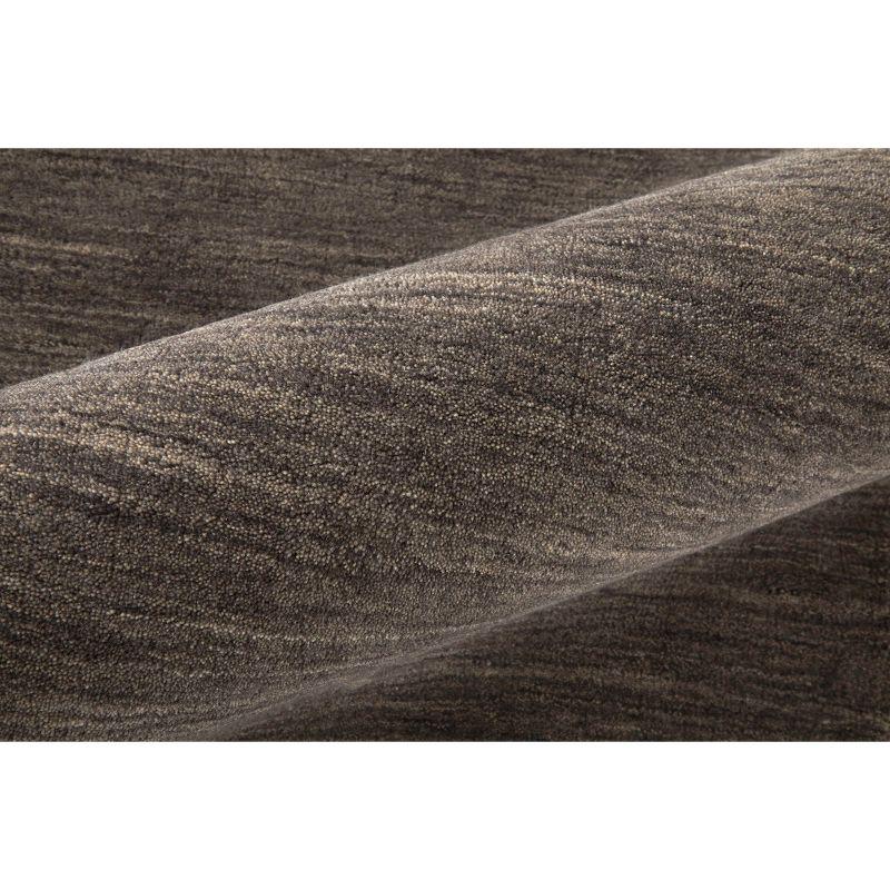 Handmade Tufted Wool Charcoal Area Rug