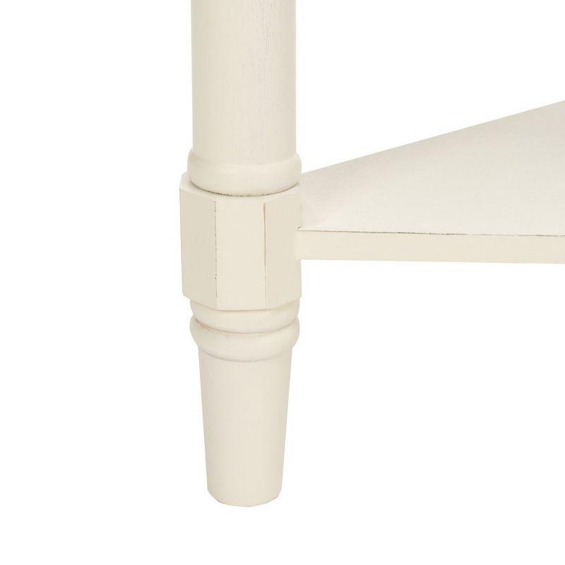 Gomez Corner Table - AMH5709C - Off-White - Safavieh Couture