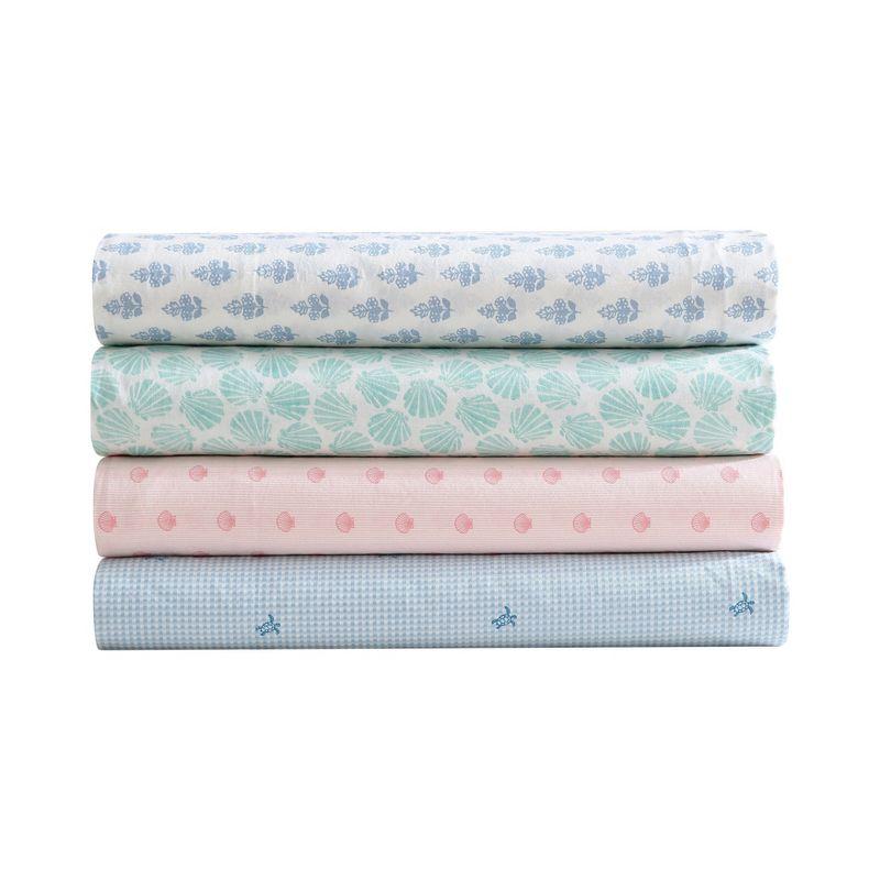 Laura Ashley Printed Cotton Percale Sheet Set