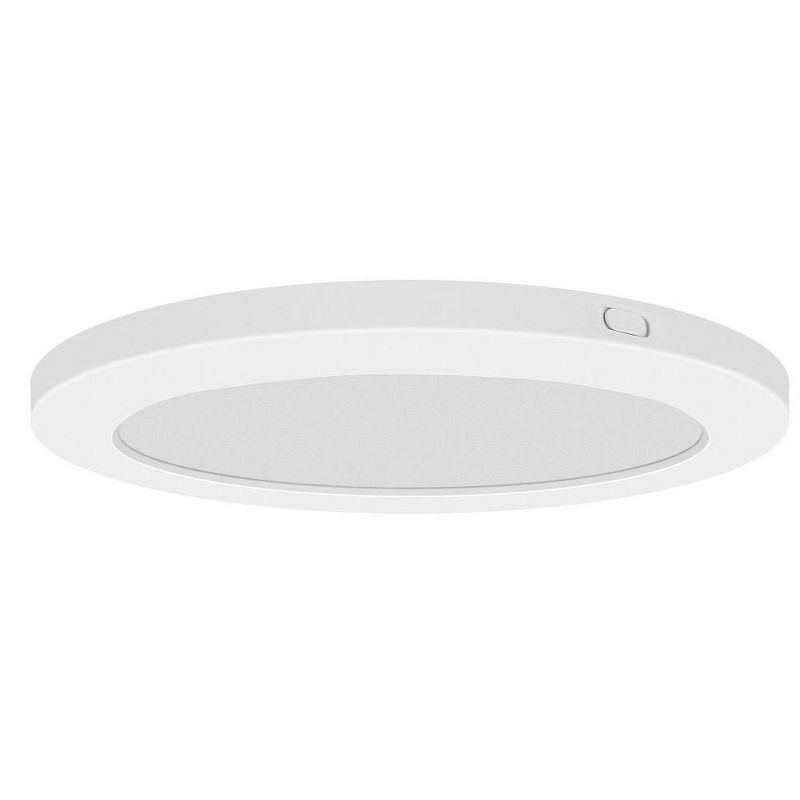 ModPLUS White Acrylic LED Flush Mount Ceiling Light