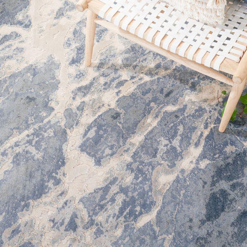Paradise PAR884 Power Loomed Area Rug - Beige/Blue - 3'3"x5'7" - Safavieh.