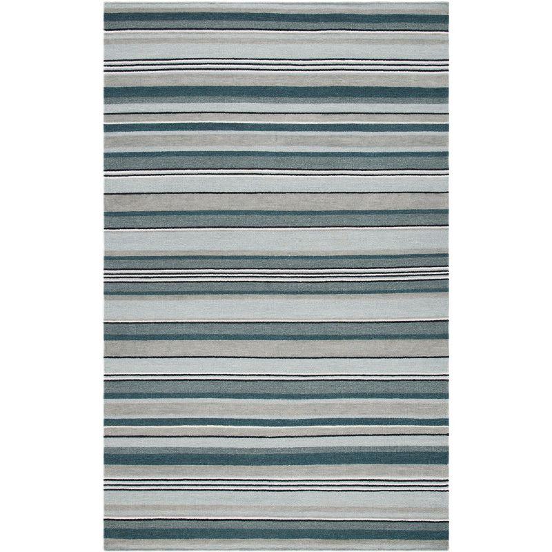 Striped Kilim STK601 Hand Loomed Area Rug  - Safavieh