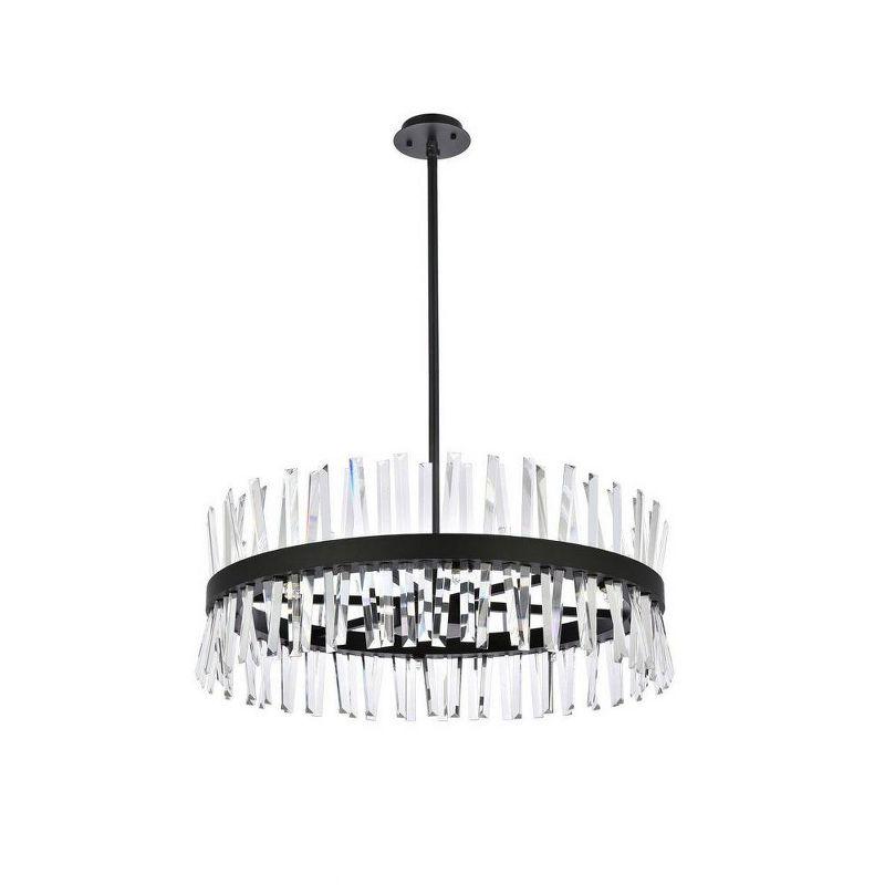 Elegant Lighting Serephina 16 - Light Chandelier in  Black