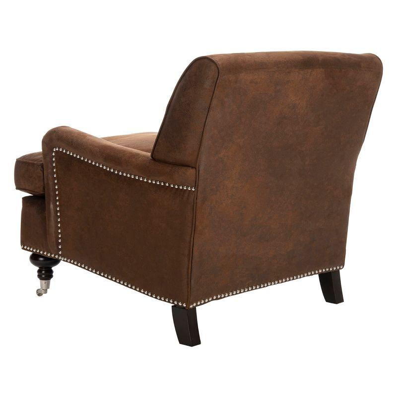 Chloe Club Chair - MCR4571 - Brown - Safavieh