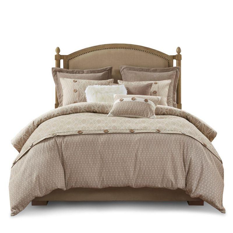Madison Park Signature Madison Park Signature Grace Geometric Oversized Jacquard Comforter Set