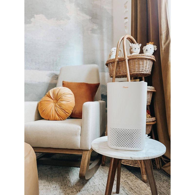 Crane True HEPA Filter Air Purifier - White