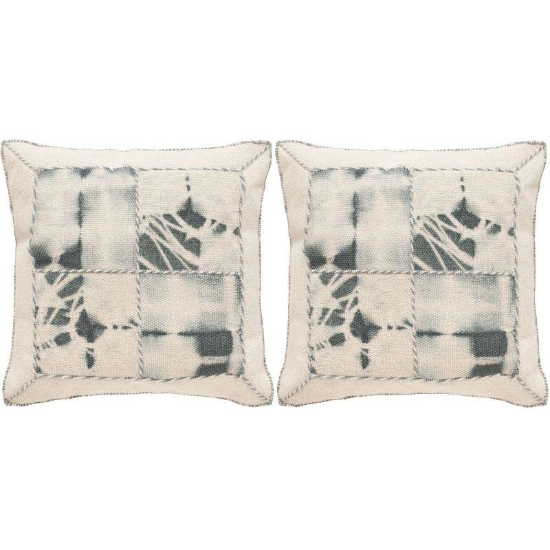 Safavieh Dip Dye Feather Throw Pillow (Set of 2)