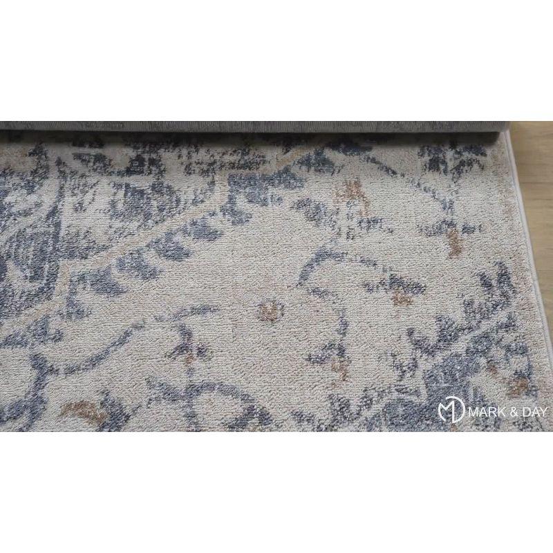 Mark & Day Baflo 7'10" Square Woven Indoor Area Rugs Blush