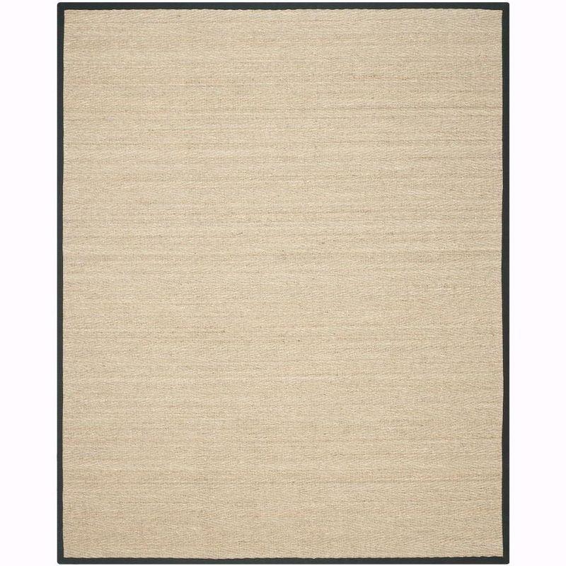 Natural Fiber NF115 Power Loomed Indoor Area Rug - Natural/Black - 8'x10' - Safavieh