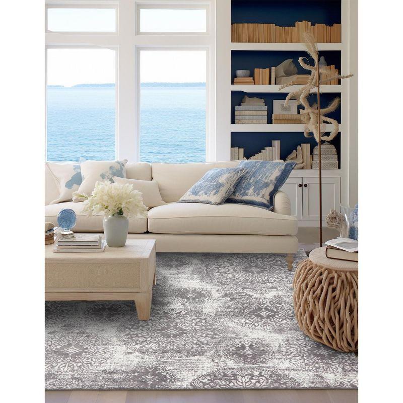 Unique Loom Sofia Grand Floral Indoor Woven Area Rug