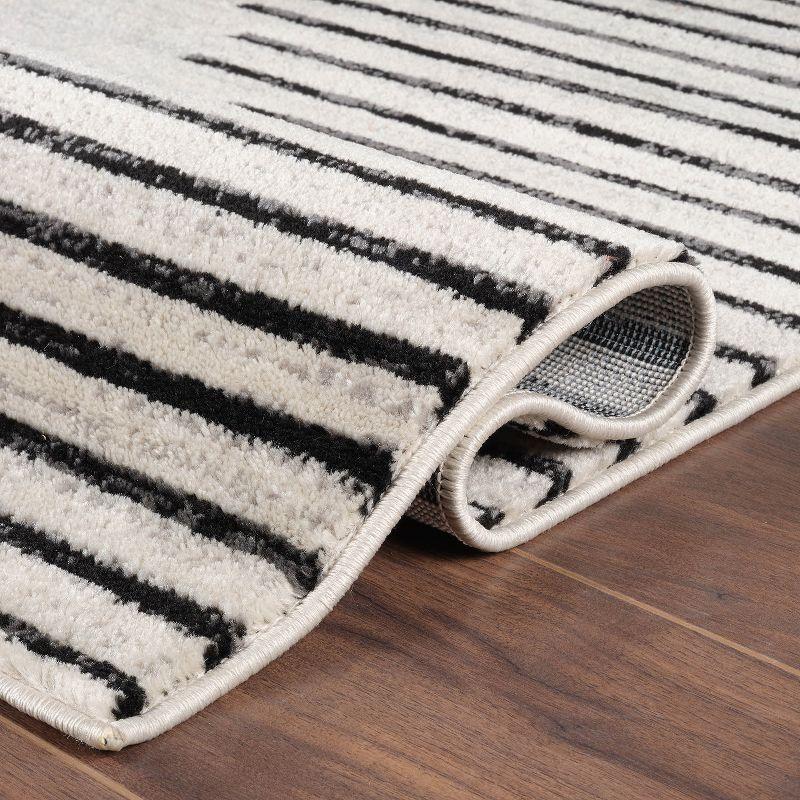 World Rug Gallery Bohemian Stripe Area Rug