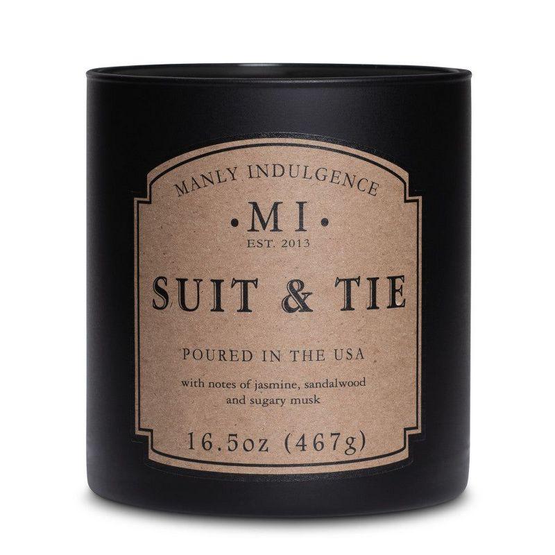 16.5oz Jar Candle Classic Collection Suit & Tie - Manly Indulgence