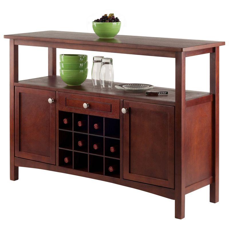 Colby Buffet Cabinet Walnut - Winsome