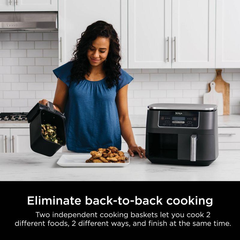 Ninja Foodi ® 2-Basket 8-Qt. Air Fryer with DualZone™ Technology