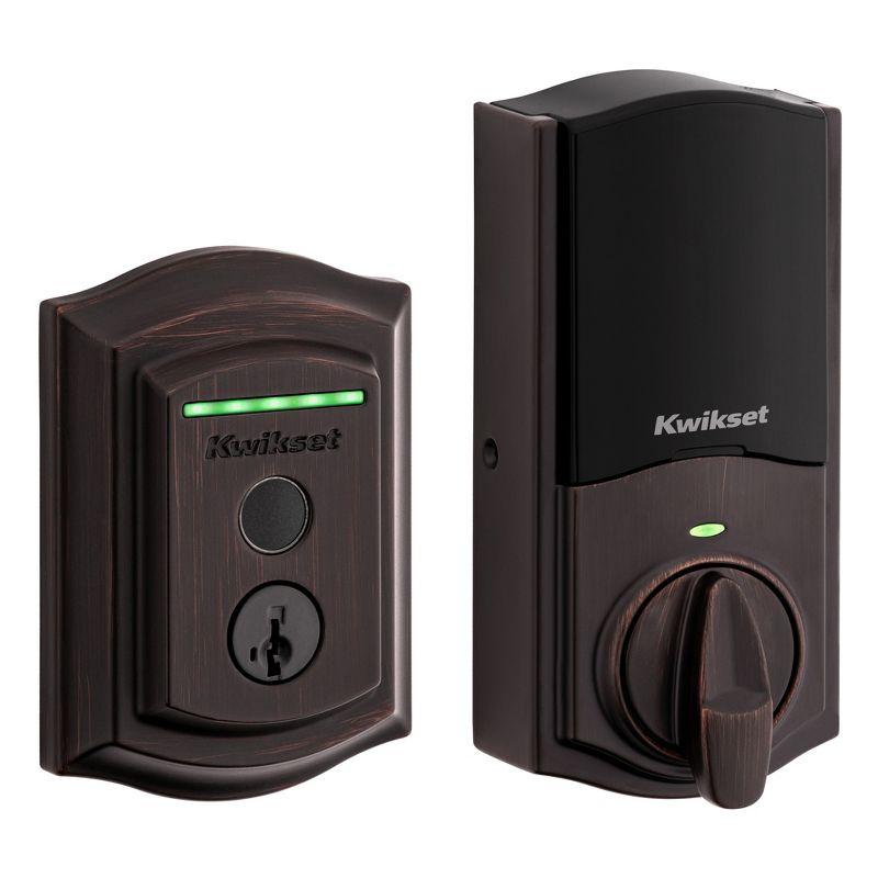 Venetian Bronze Wi-Fi Electronic Deadbolt with Touchscreen