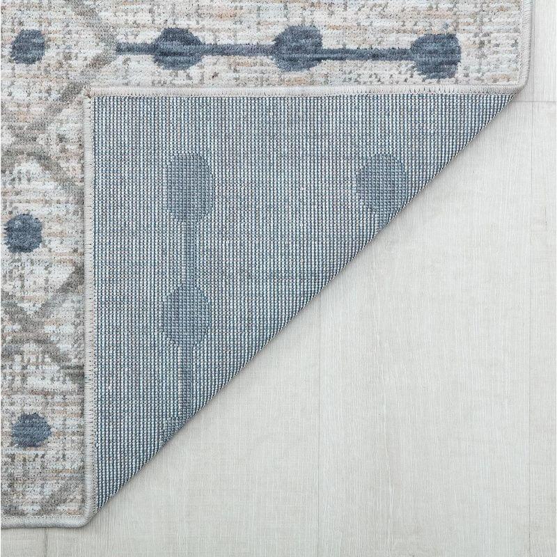 Mason Brooks Cressida CA75A La Paloma Gray Area Rug for Dining Room Rug Neutral Rug Living Room Rug Kitchen, 2'6" x 8'