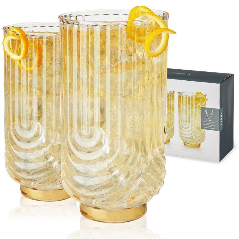 Viski Gatsby Highball Glasses