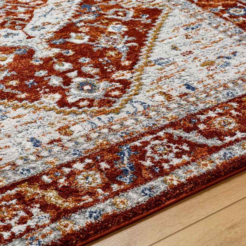 Mark & Day Yashika 5'3"x7' Rectangle Woven Indoor Area Rugs Bright Red
