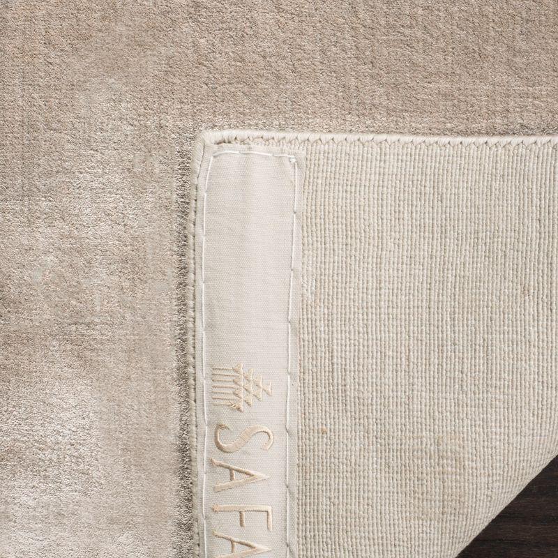 Mirage MIR344 Hand Loomed Indoor Area Rug - Silver - 4'x6' - Safavieh