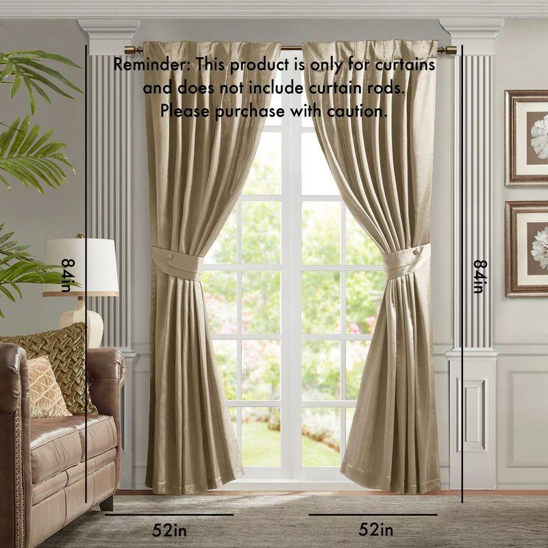 Croscill Croscill Classics Curtain Panel with Tieback (Single)