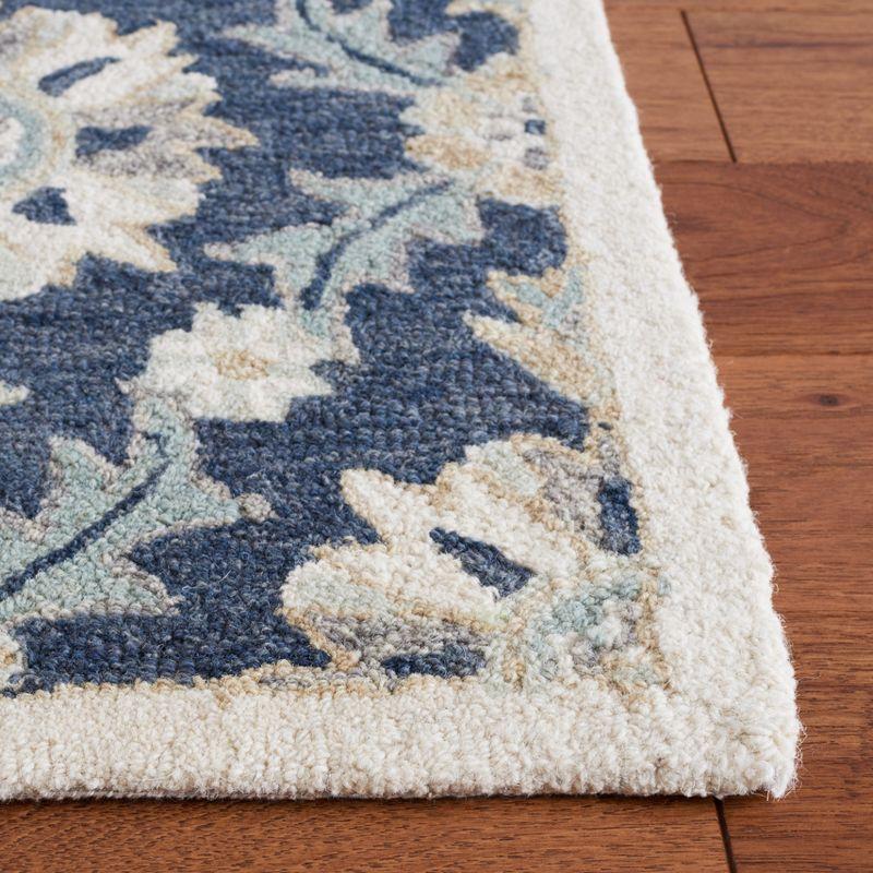 Hand Tufted Damask Rug