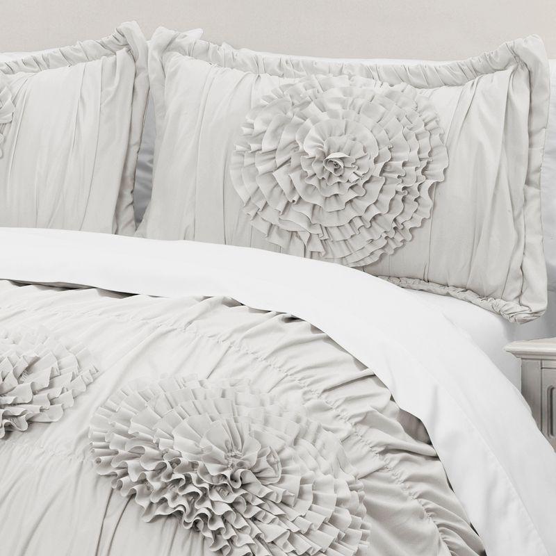 Lush Decor Serena Microfiber Traditional Comforter Set