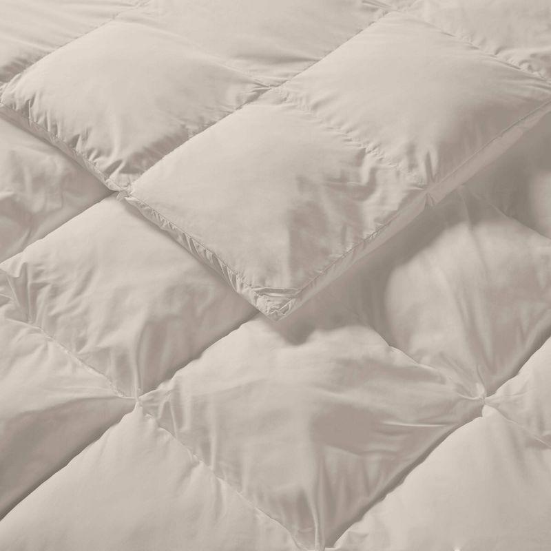 Madison Park Stay Puffed Overfilled Down Alternative Comforter Tan