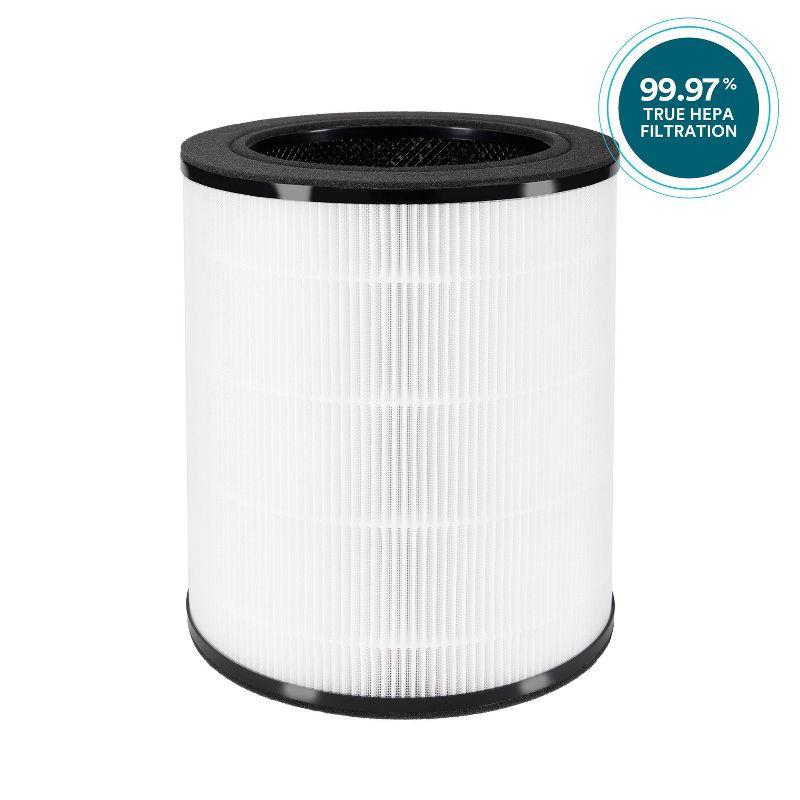 True HEPA Replacement Filter for Air Purifiers, White