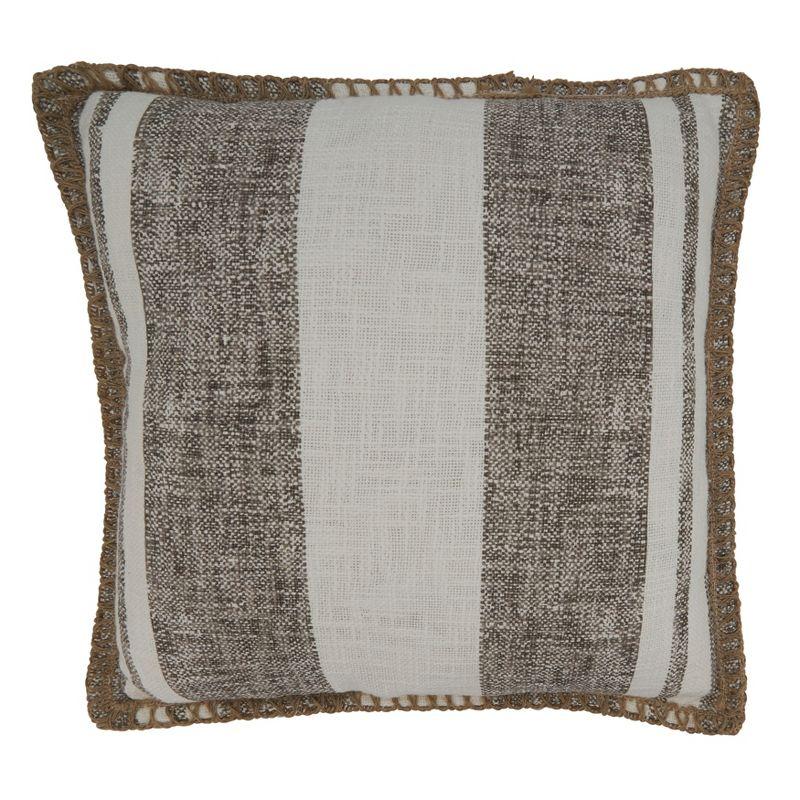 Aziza Striped Cotton Pillow Cover