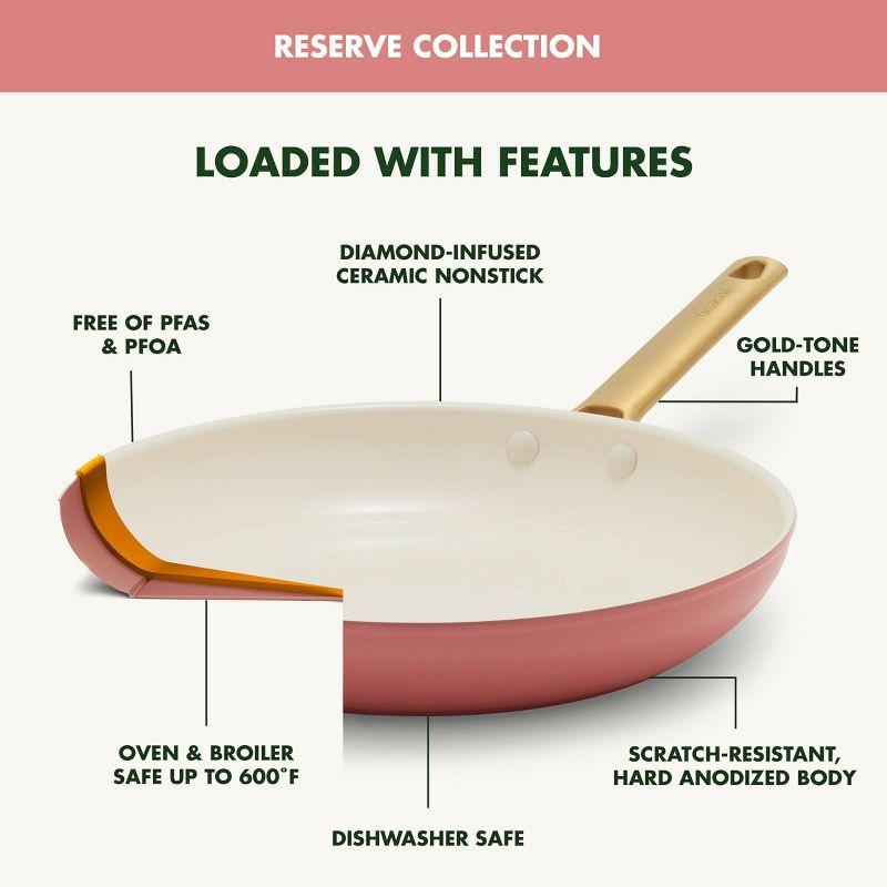 GreenPan ™ Reserve Coral 10-Piece Ceramic Non-Stick Cookware Set