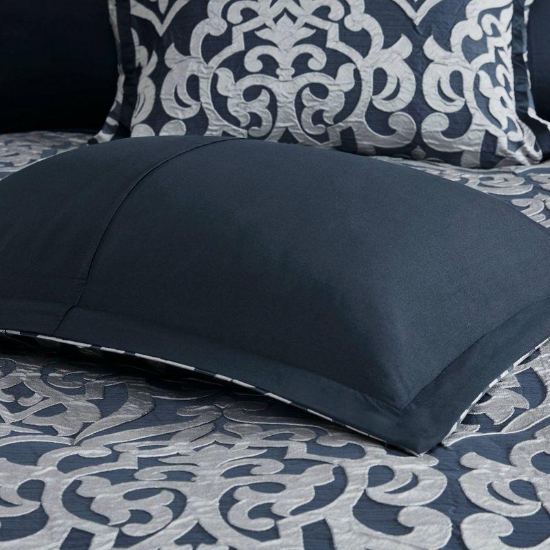 Madison Park Odette Jacquard 8 Piece Comforter Set