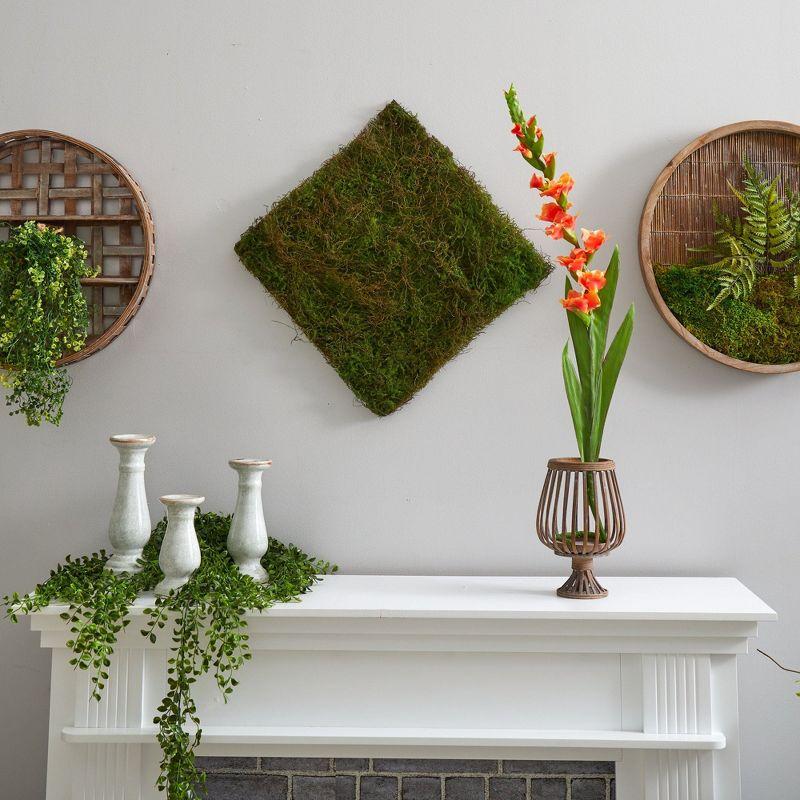 Nearly Natural 20-in X 20-in Artificial Moss Mat