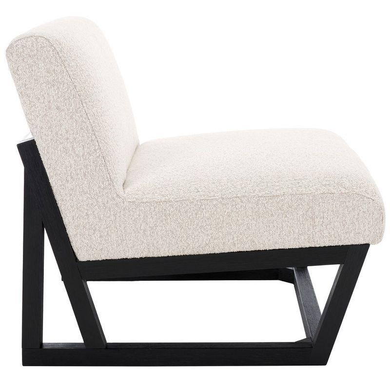 Kinsey Accent Chair - ACH5205 - Creme/Black - Safavieh