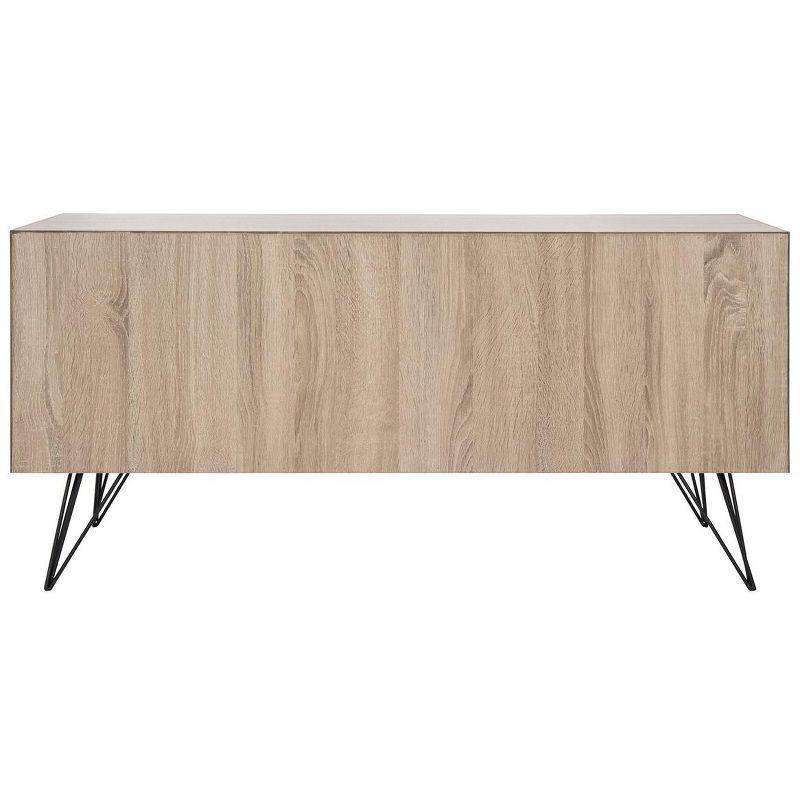 Jeralyn TV Console Stand - Light Oak - Safavieh.