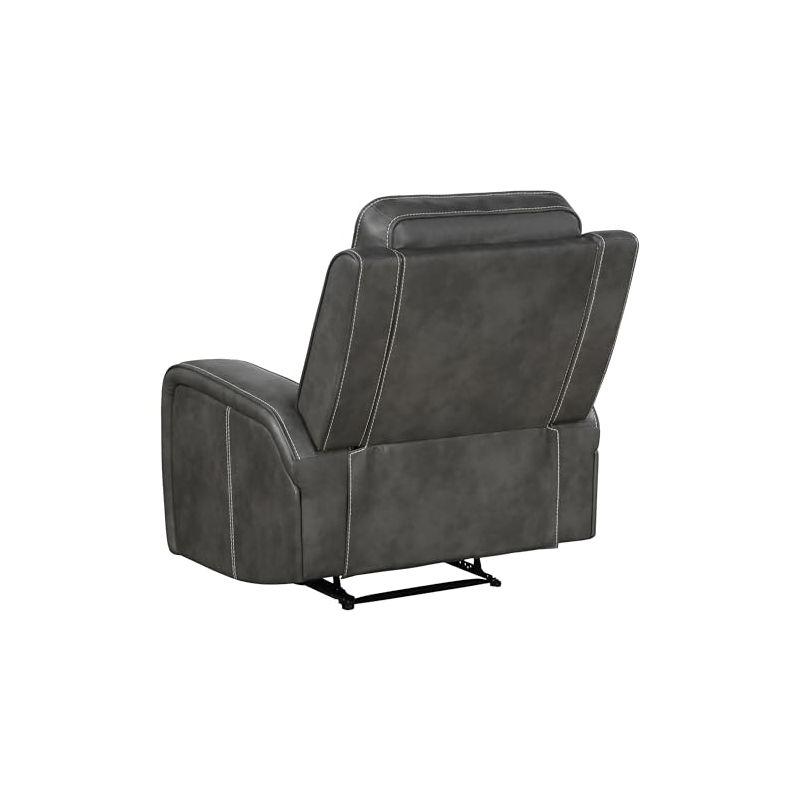 Coaster Home Furnishings Raelynn Upholstered Recliner Chair Grey