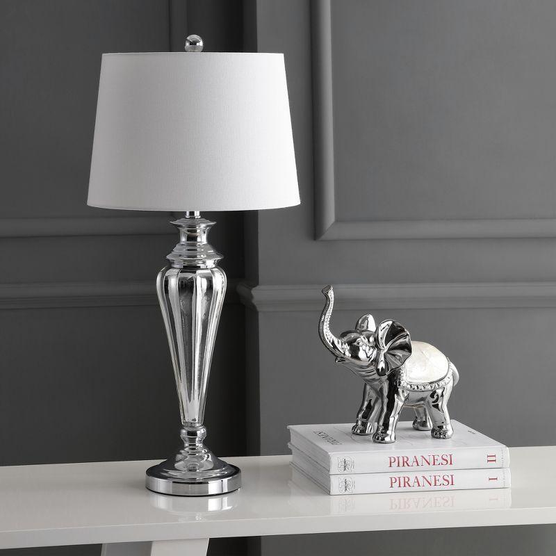 Trent Table Lamp - 30 Inch Height - TBL4205 - Silver - Safavieh