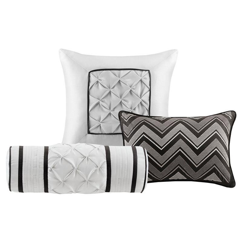 Madison Park Laurel 7 Piece Tufted Comforter Set