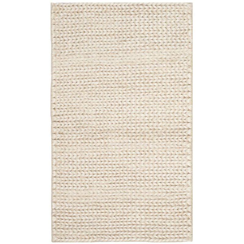 Pennsburg Natural Fiber Hand Woven Jute Chevron Rug